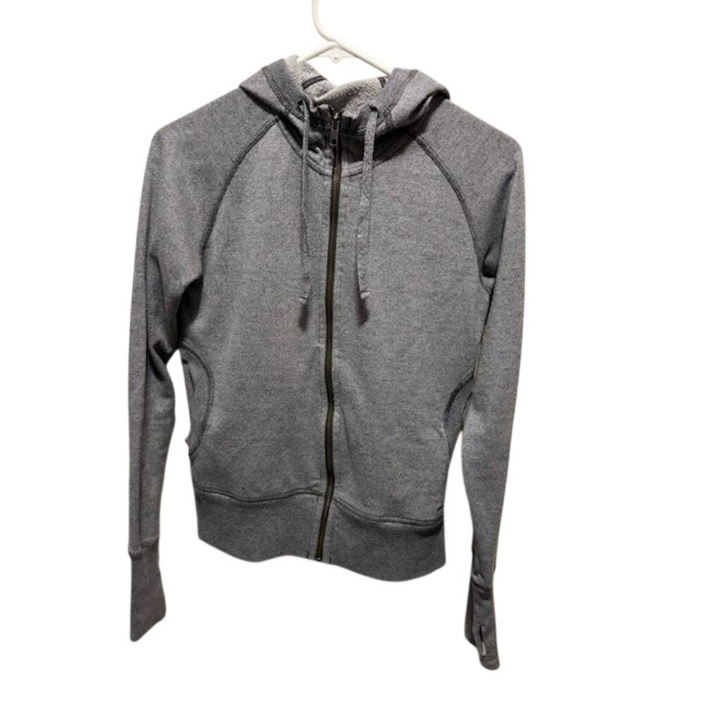 Patagonia Cloud Stack Hoodie Sweatshirt Full Zip Hooded Gray Women's Medium